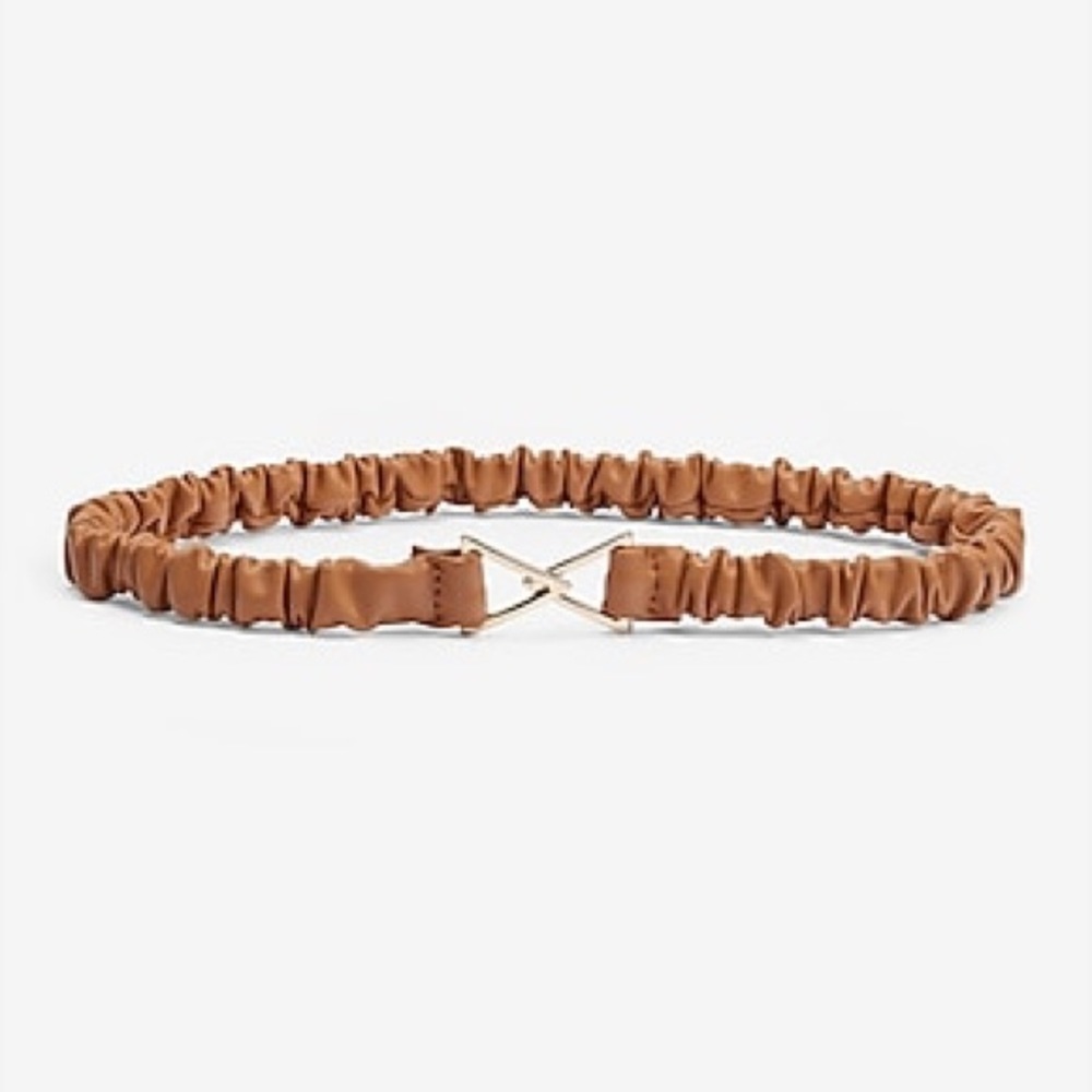 New! Express Ruched Interlocking Triangle Stretch… - image 1